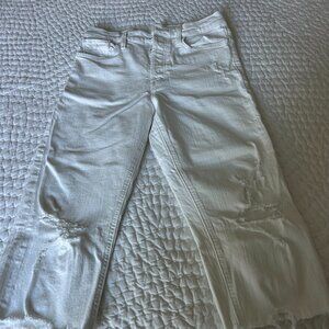 MOTHER white jeans Size 28